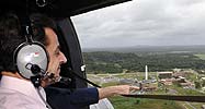 Nikolas Sarkozy flies into French Guiana