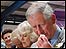 Prince Charles eating some cheese