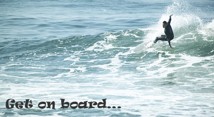 Man surfing