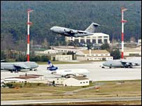 CIA'e ait bir uçak