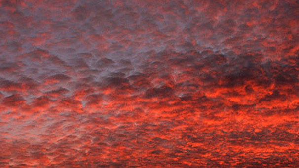 Sunset over Glasgow