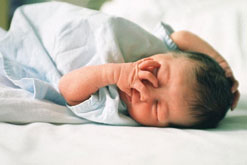 Newly born baby