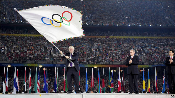Boris Johnson in Beijing
