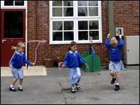 school children