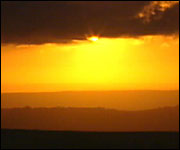 Sunrise on Dartmoor