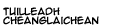 Tulleadh cheanglaichean