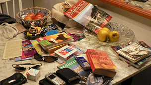 Messy table