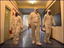 Asbestos clothing
