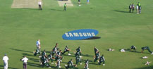 Pakistan team warm up