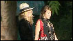 Madonna e a filha Lourdes no Malauí