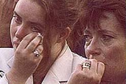 women grieving
