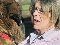 Kerry with her dog