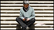 Hamid Ismailov on stairs