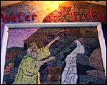 A well-dressing