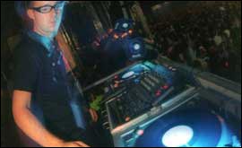 DJ at a Nightclub