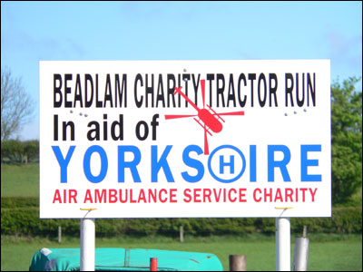 Beadlam Charity Tractor Run 2009