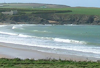 Harlyn at low tide