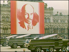 Red Square parade