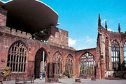 The ruins of old cathedral