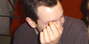 A shy writer - David Varela!