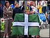 The flag being flown in Torquay