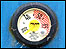 Dial on machinery at Copley Waste Water Treatment Works, Halifax
