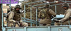Army troops on streets of Pakistan