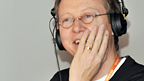 An astonished Simon.