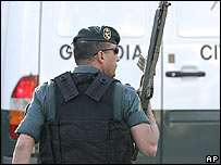 Polícia na Espanha