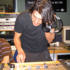Eddie Temple Morris on the decks