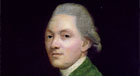 Violinist and impresario Johann Peter Salomon, who persuaded Haydn to visit London and who commissioned the twelve 'London' symphonies. 1784 painting by William Beechey