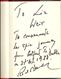 The inside of the book which Roald Dalh signed for Liz
