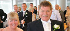 Alan Brogan and Irene Kinnear on their wedding day