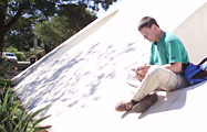 Fergus in Ibirapuera Park, Sao Paulo