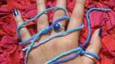 Blue fingers... Blue fingers...