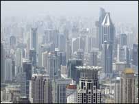 Shanghai skyline