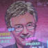 Paul's image is immortalised in jelly beans in a sweet shop window in Bristol.