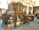 Photograph showing the tomb of Robert the Bruce, Dunfermline Abbey