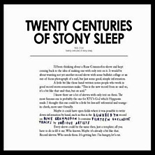Review of Twenty Centuries of Stony Sleep