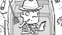 Detail from the Dig! colouring sheet