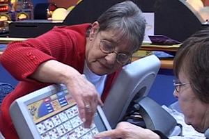Pearl has been playing bingo for over 30 years, she loves the sense of fun and community the game brings. 