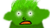 Unhappy alien...