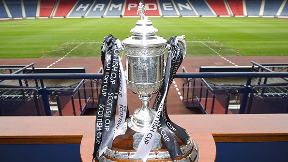 Annan face Brechin in the third round of the Scottish Cup. Photo: SNS.