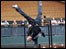The Urban Playground demonstrate Parkour at The Merchant City Festival