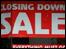 Closing down sale