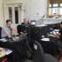 The team on Day 2 in the Country House - will Dave be on time today?