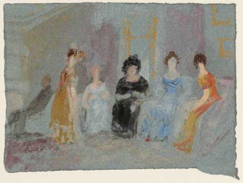 Bevy of Beautiful Women by J.M.W. Turner