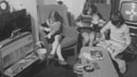 Children in their new home