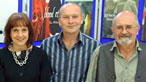 2009 judges Tiffany Atkinson, Mike Parker and John Barnie © Academi / Euron Jones