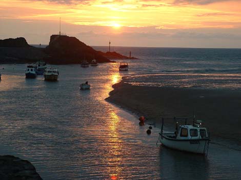 Boats in Bude